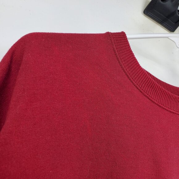 Champion Maroon Women's Long Sleeved Pullover Crewneck Sweater Size XL - Picture 6 of 10